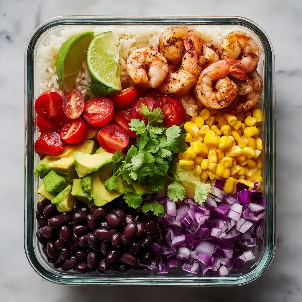 Shrimp Taco Rice Bowl Recipe - Recipe Image