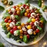 Caprese Christmas Wreath Recipe