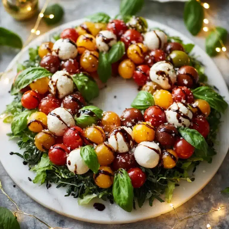 Caprese Christmas Wreath Recipe
