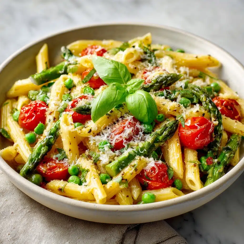 Spring Vegetable Pasta Recipe - Recipe Image