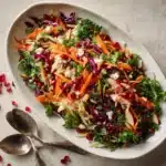 Winter Salad with Tangy Homemade Vinaigrette Recipe