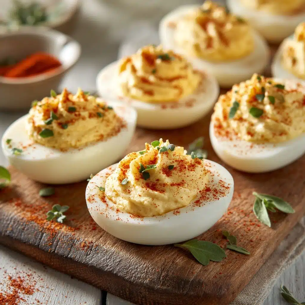 Classic Deviled Eggs Recipe - Recipe Image