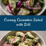 Creamy Cucumber Salad Recipe