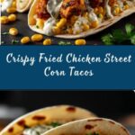 Fried Chicken Street Corn Taco with Jalapeno Lime Ranch Recipe