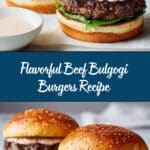 Beef Bulgogi Burgers Recipe