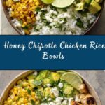 Honey Chipotle Chicken Rice Bowls Recipe