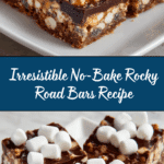 No-Bake Rocky Road Bars Recipe