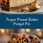 Frozen Peanut Butter Pretzel Pie Recipe