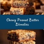 Chewy Peanut Butter Blondies Recipe