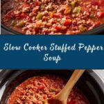 Slow Cooker Stuffed Pepper Soup Recipe