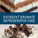 Brownie Refrigerator Cake Recipe