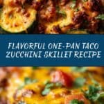 One-Pan Taco Zucchini Skillet Recipe