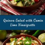 Quinoa Salad with Cumin Lime Vinaigrette Recipe