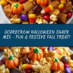 Scarecrow Halloween Snack Mix Recipe