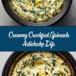 Crockpot Spinach and Artichoke Dip Recipe