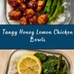 Honey Lemon Chicken Bowls Recipe