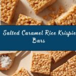 Salted Caramel Rice Krispie Bars Recipe