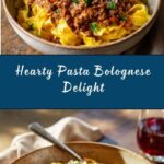 Pasta Bolognese Recipe