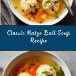 Matzo Ball Soup Recipe
