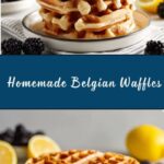 Homemade Belgian Waffles Recipe