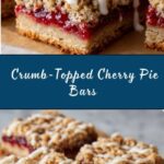 Crumb-Topped Cherry Pie Bars Recipe