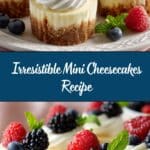 Mini Cheesecakes (in a Standard Muffin Pan) Recipe