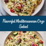 Mediterranean Orzo Salad Recipe
