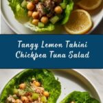 Lemon Tahini Chickpea Tuna Salad Recipe