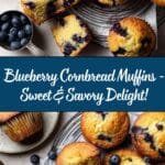 Blueberry Cornbread Muffins Recipe