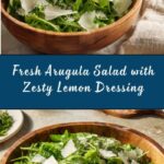 Arugula Salad with Lemon, Olive Oil, and Parmigiano-Reggiano Recipe