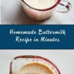 How to Make Buttermilk Recipe