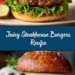 Steakhouse Burgers Recipe