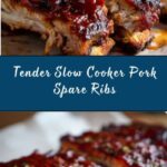 Slow Cooker Pork Spare Ribs Recipe