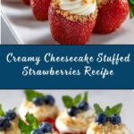 Cheesecake Stuffed Strawberries Recipe