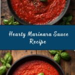 Hearty Marinara Sauce Recipe