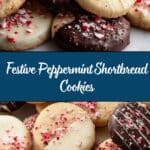 Peppermint Shortbread Cookies Recipe