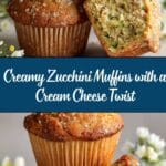 Cream Cheese Zucchini Muffins Recipe