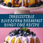 Blueberry Breakfast Bundt Cake Recipe
