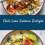 Chili Lime Salmon with Esquites Recipe