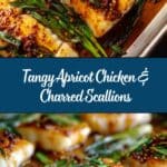 Apricot Chicken with Charred Scallions Recipe