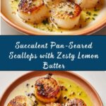 Pan-Seared Scallops with Lemon Butter Recipe
