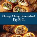 Philly Cheesesteak Egg Rolls Recipe