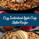 Individual Apple Crisp Skillet Recipe