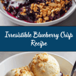 Blueberry Crisp Recipe