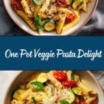 One Pot Veggie Pasta Recipe