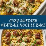 Swedish Meatball Noodle Bake Recipe