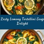 Lemony Tortellini Soup Recipe