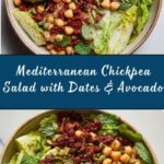 Chickpea, Date and Avocado Salad with Za’atar Vinaigrette Recipe