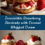 Strawberry Shortcake with Coconut Whipped Cream Recipe