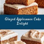 Glazed Applesauce Cake Recipe